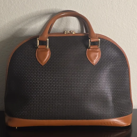 Bally Vintage Dome Satchel - Picture 2 of 14
